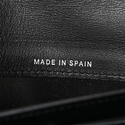 Chanel Caviar Quilted Large Boy Gusset Flap Wallet Black 7 of 8