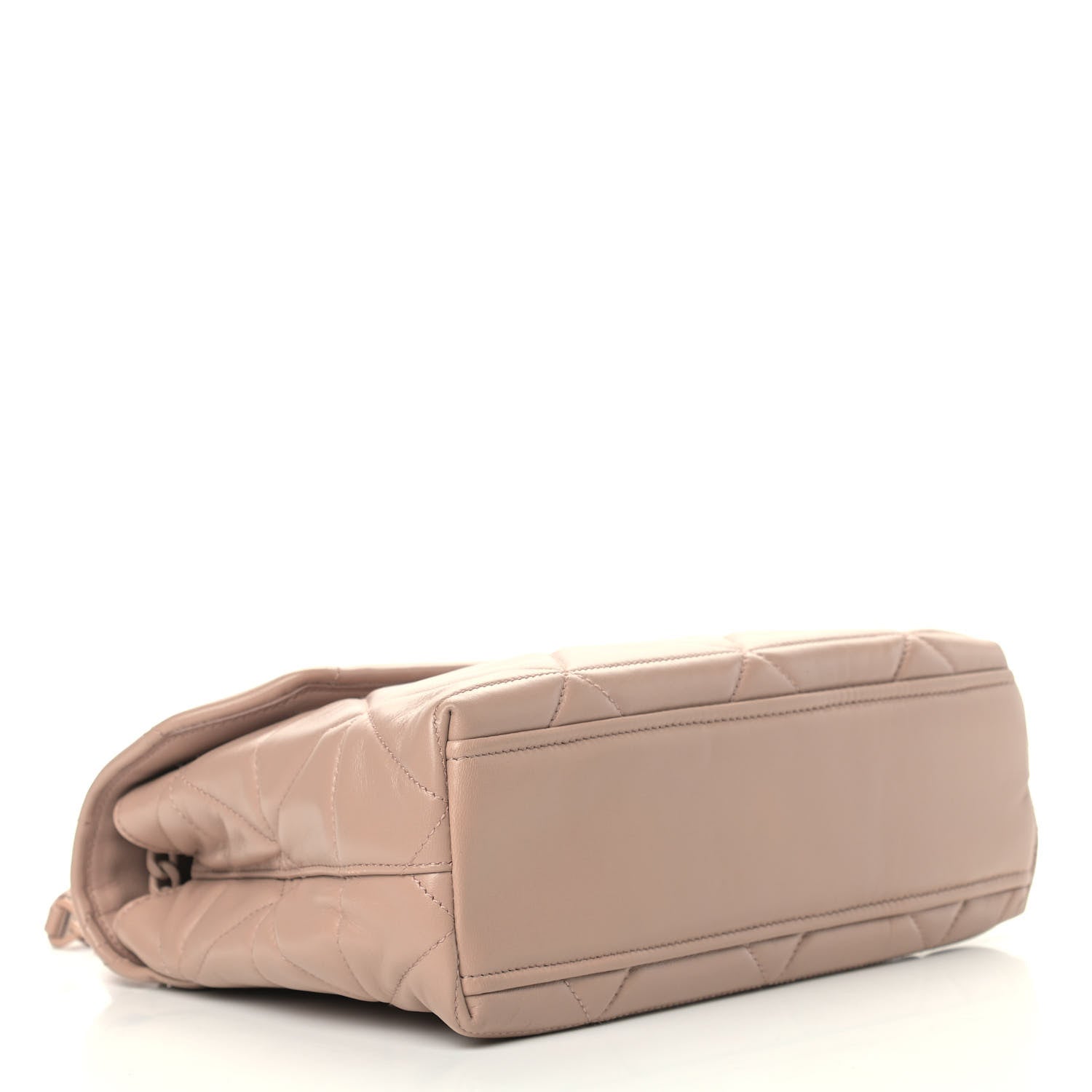 Prada Nappa Triangle Stitched Large Spectrum Bag Cipria 4 of 12