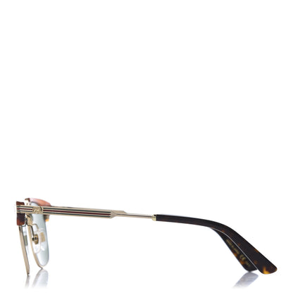 Gucci Acetate Square Frame Web Sunglasses GG0287S Light Tortoise 2 of 8