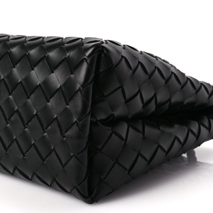 Bottega Veneta Nappa Intrecciato Small Andiamo Shoulder Bag Black 7 of 8