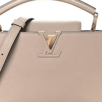 Louis Vuitton Taurillon Capucines BB Galet 7 of 7
