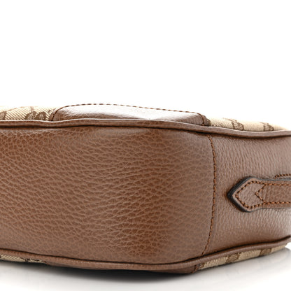 Gucci Monogram Mini Bree Messenger Bag Beige Tabacco 10 of 10
