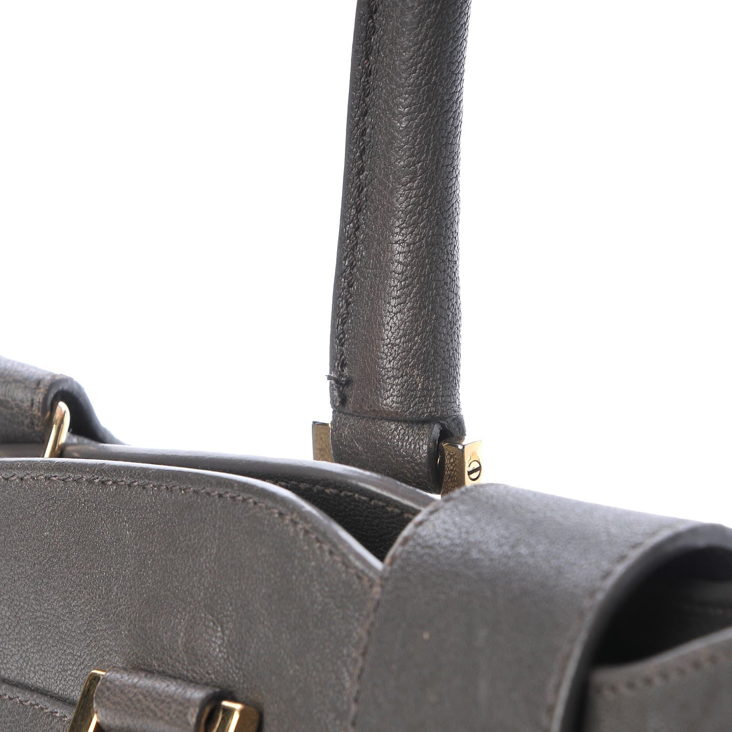 Saint Laurent Sheepskin Small Cabas ChYc Grey 14 of 15