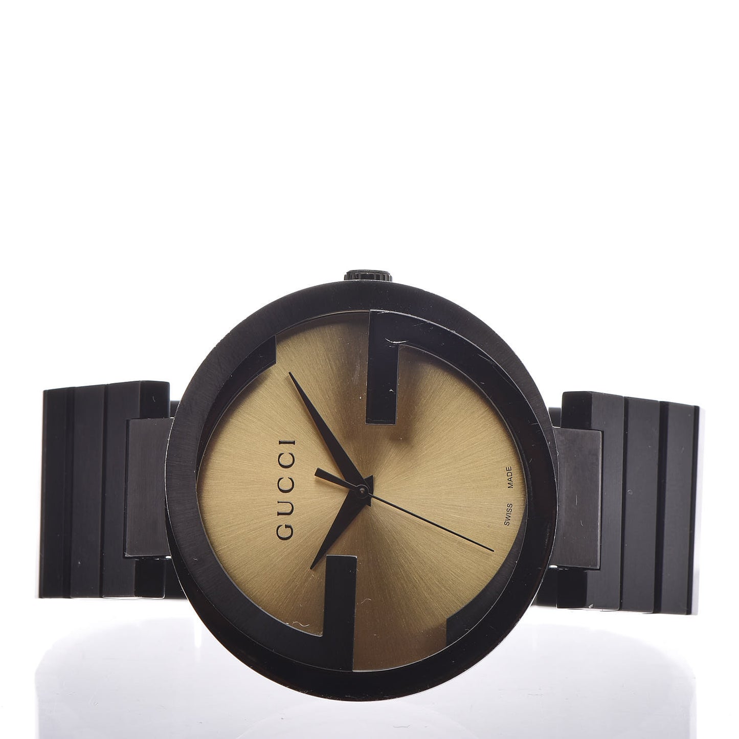 Stainless Steel 42mm Interlocking G Grammy Quartz Watch