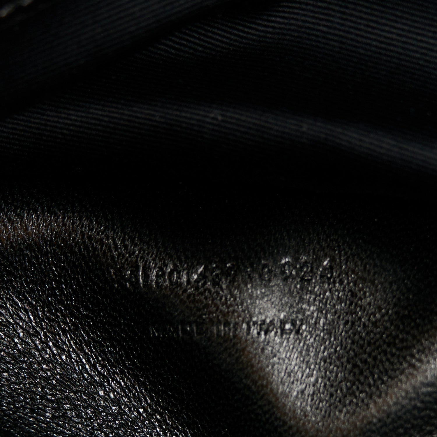 Saint Laurent Lambskin Chevron Quilted Medium Loulou Black 8 of 13