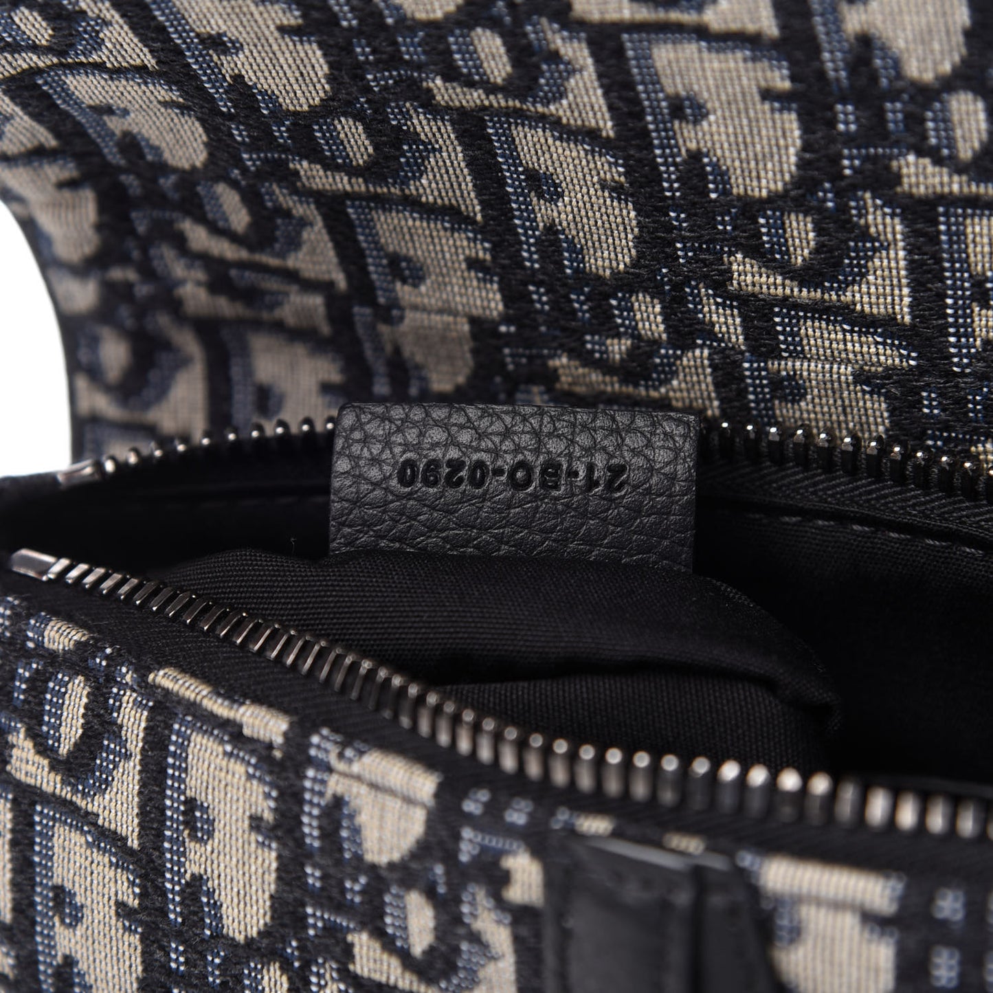 Oblique Mini Saddle Bag Blue