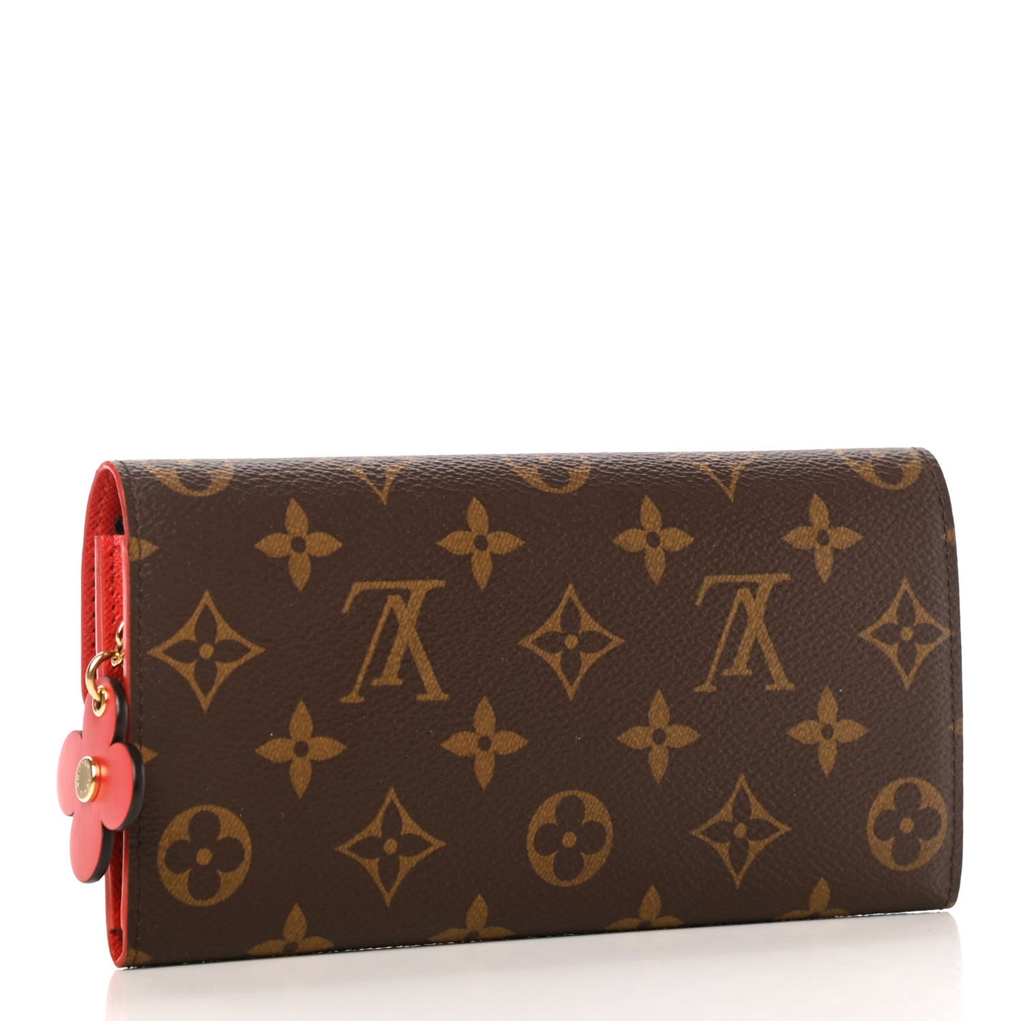 Monogram Bloom Flower Emilie Wallet Rouge