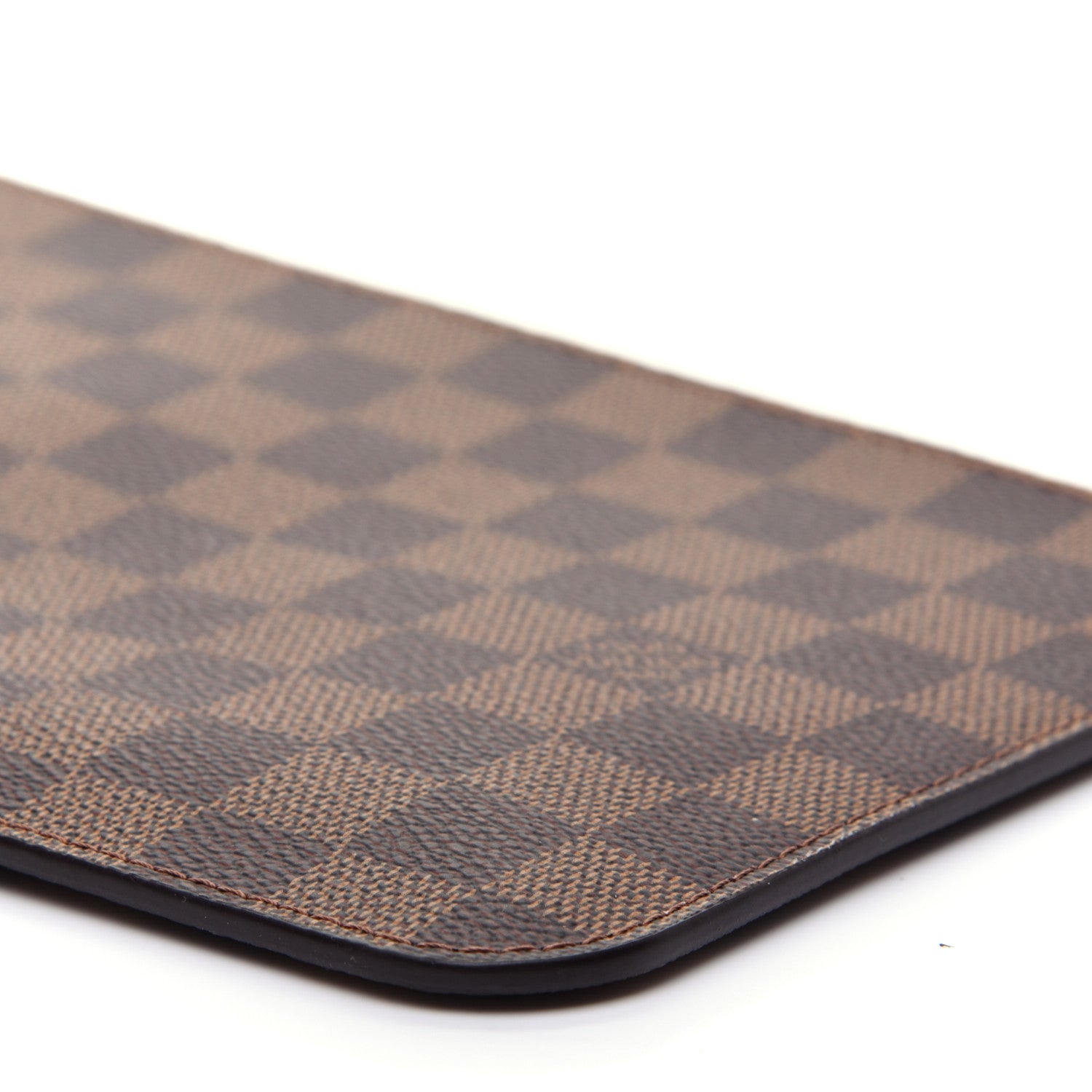 Louis Vuitton Damier Ebene Neverfull MM GM Pochette Rose Ballerine 7 of 10