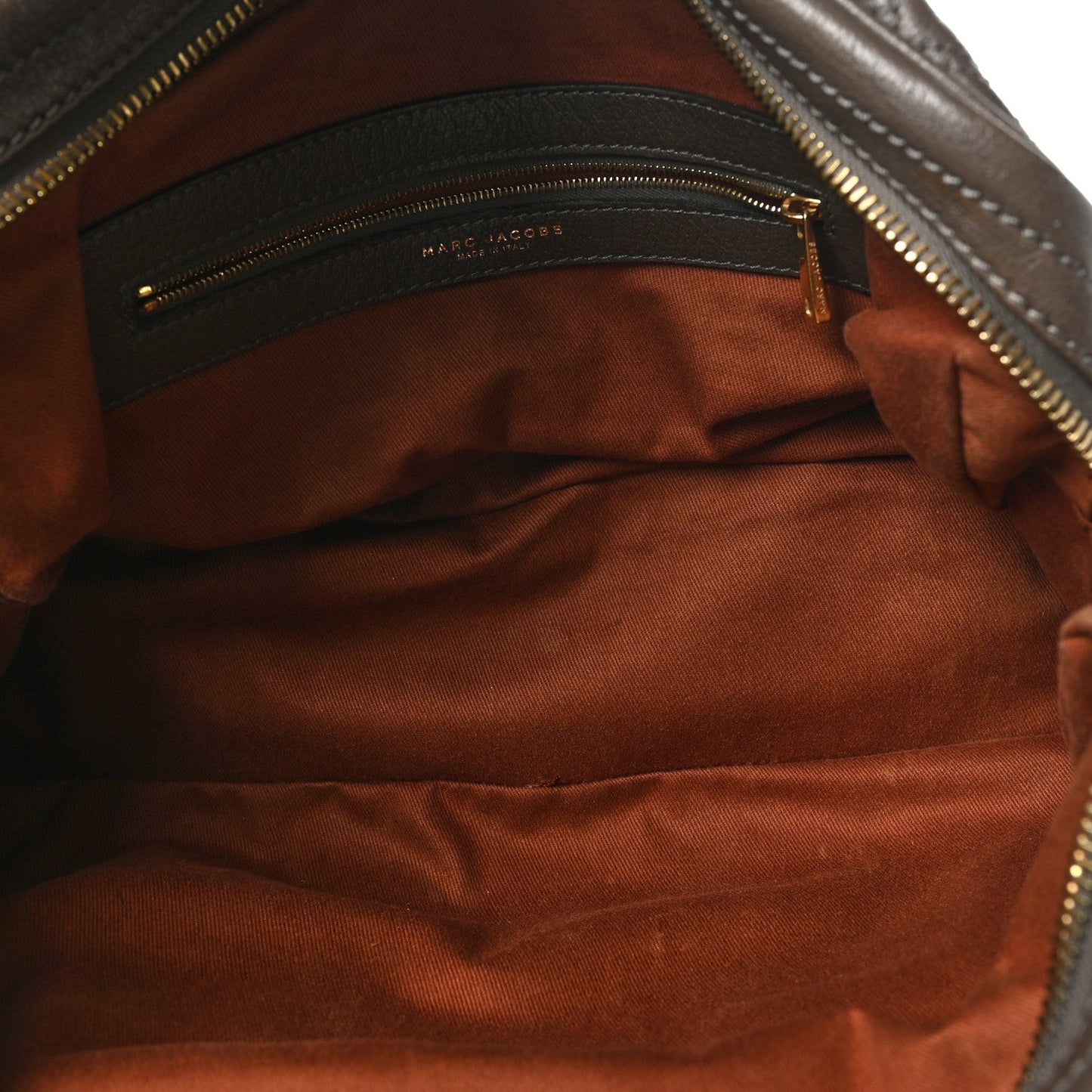 Calfskin Quilted Venetia Satchel Grey