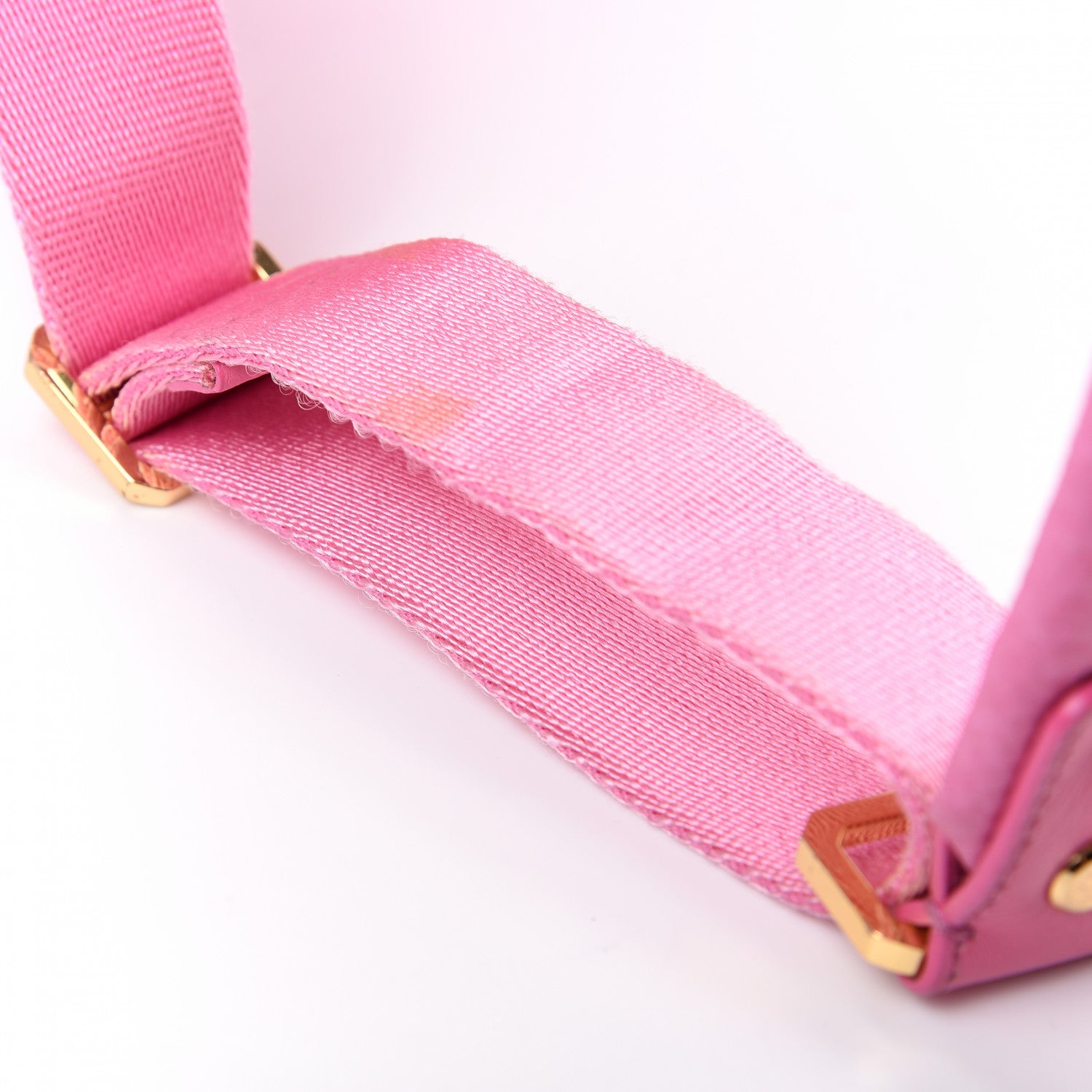 MCM Visetos Small Side Stud Stark Backpack Pink 8 of 9