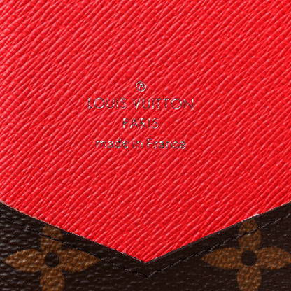 Louis Vuitton Monogram Macassar Passport Cover Sari Red 6 of 9