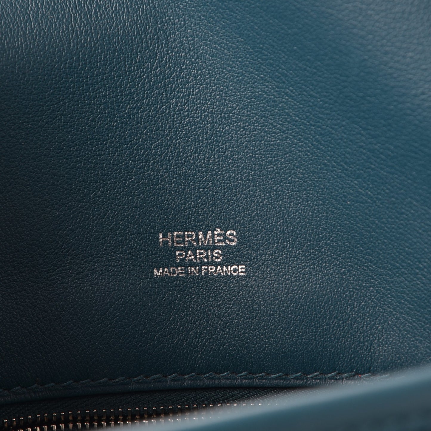 Veau Swift Mini Sac Berline Bleu Thalassa