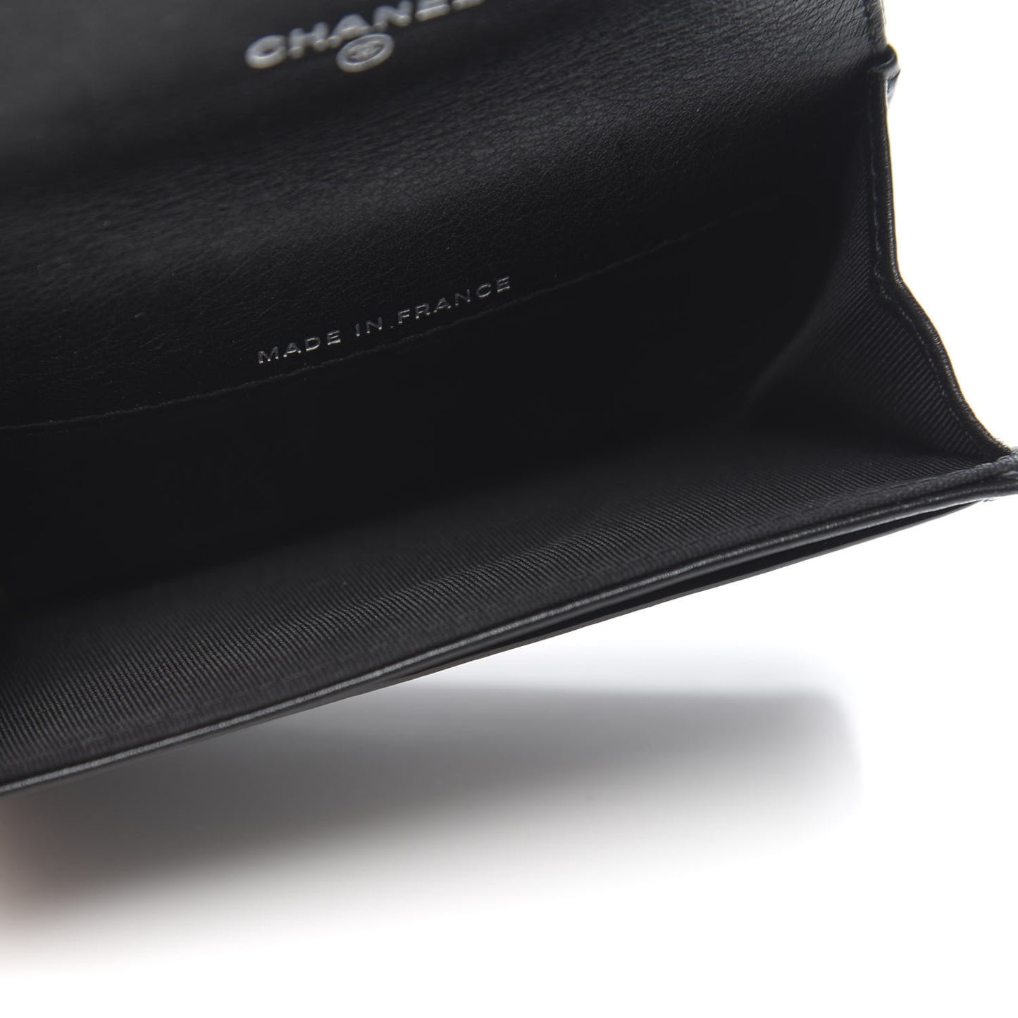 Patent CC Card Holder Black White