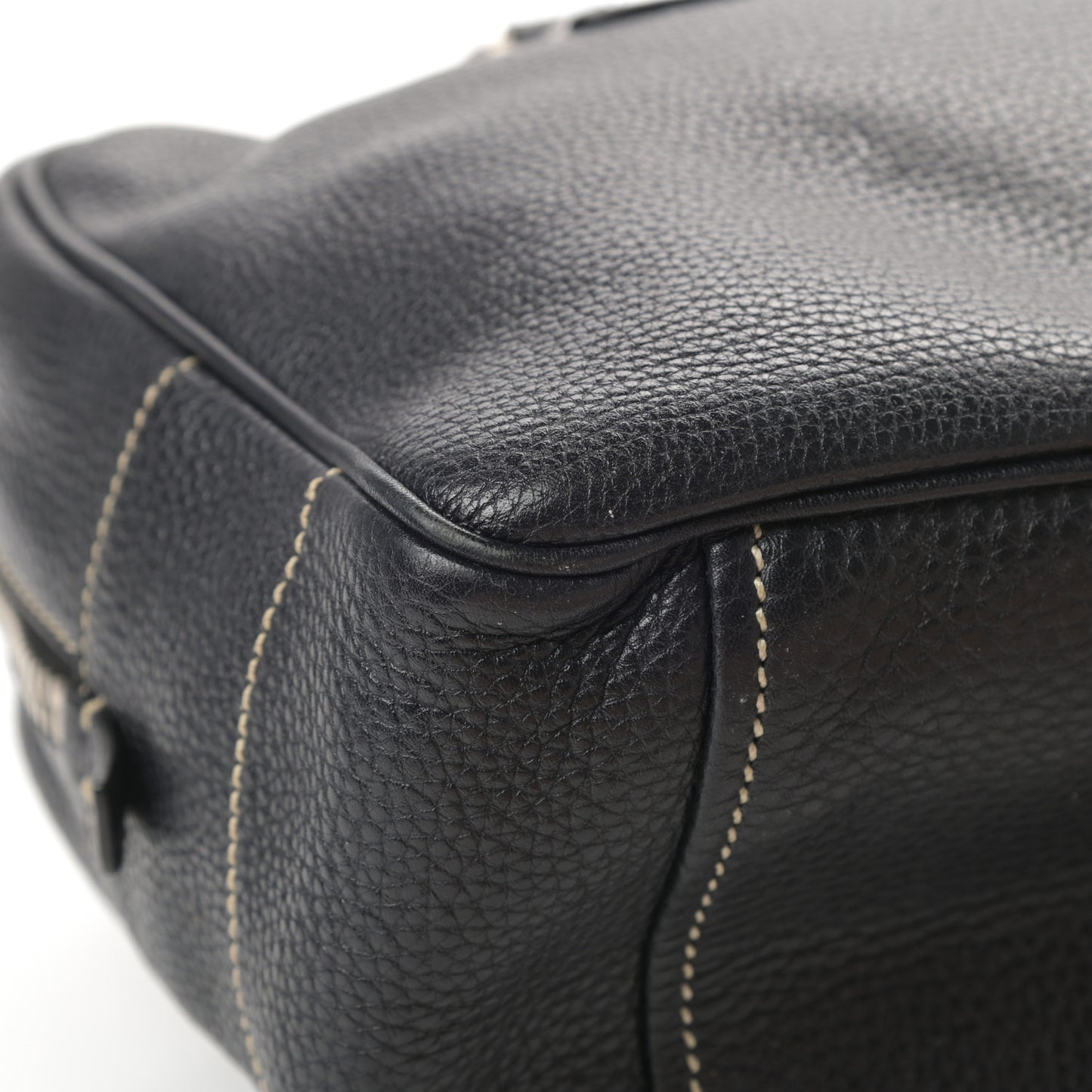 Vitello Daino Bowler Black