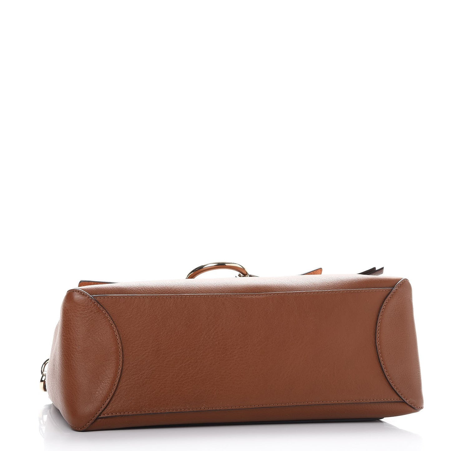 Calfskin Medium Faye Day Shoulder Bag Tan