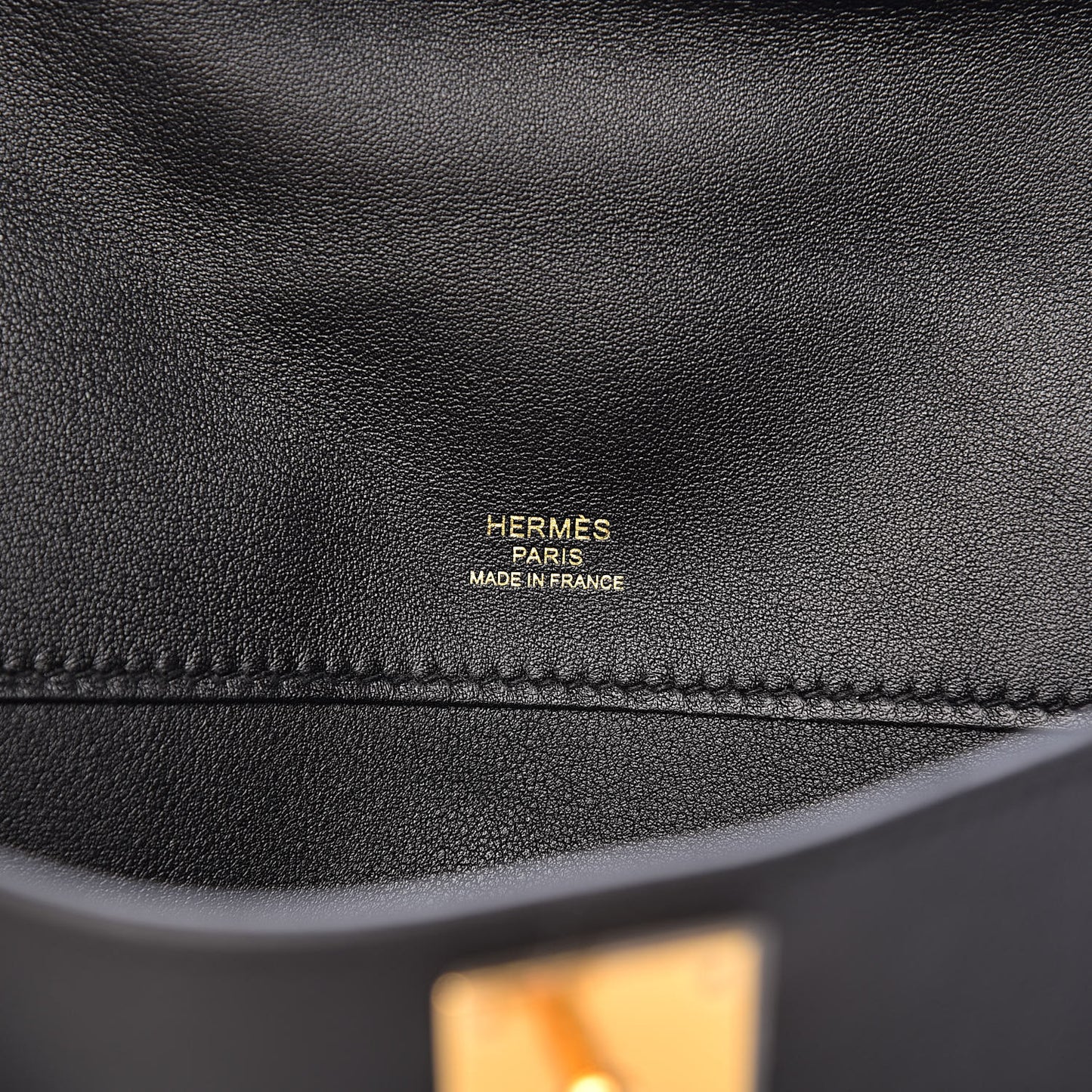 Swift Kelly Cut Clutch Pochette Black