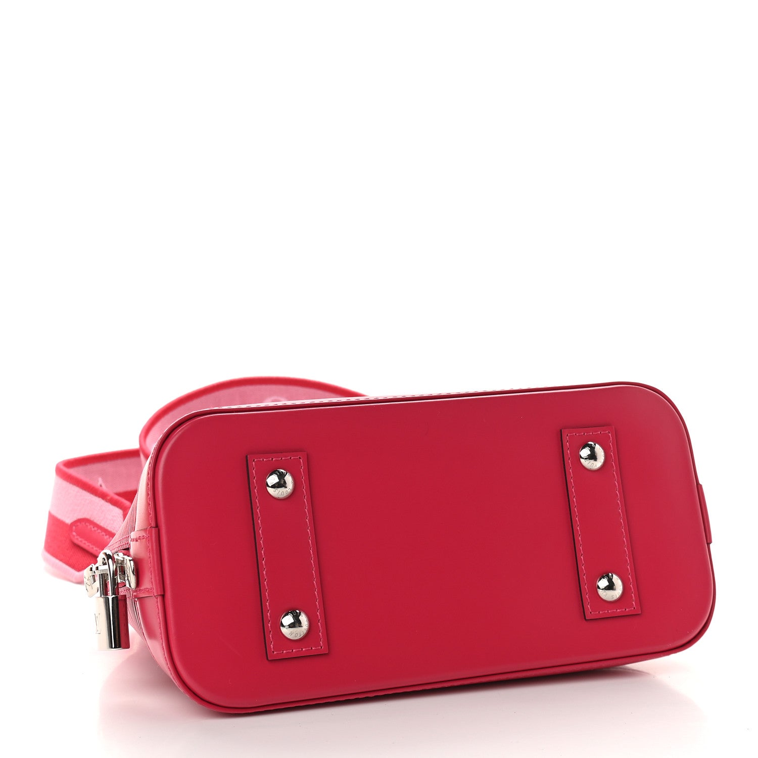 Louis Vuitton Epi Jacquard Alma BB Rose Pondicherry 4 of 9