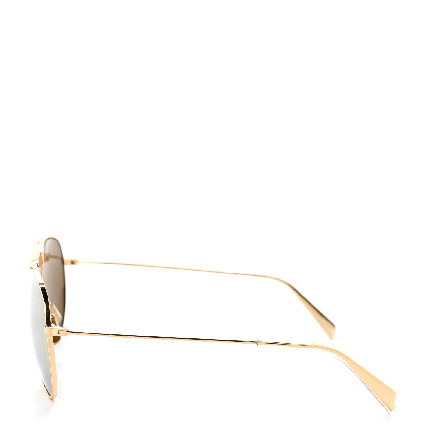 Celine Aviator Sunglasses CL 40062U Gold 3 of 8