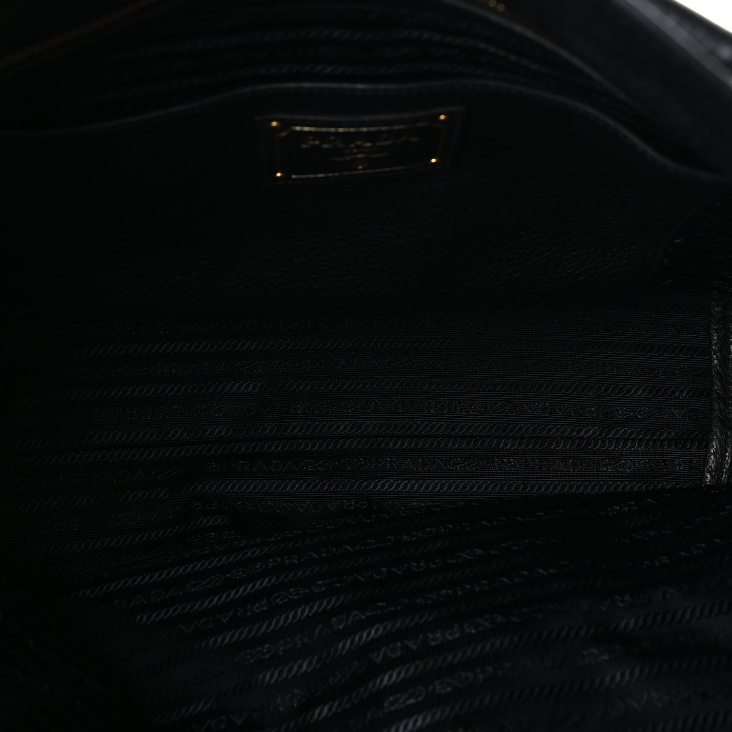 Prada Vitello Daino Tote Nero Black 4 of 8