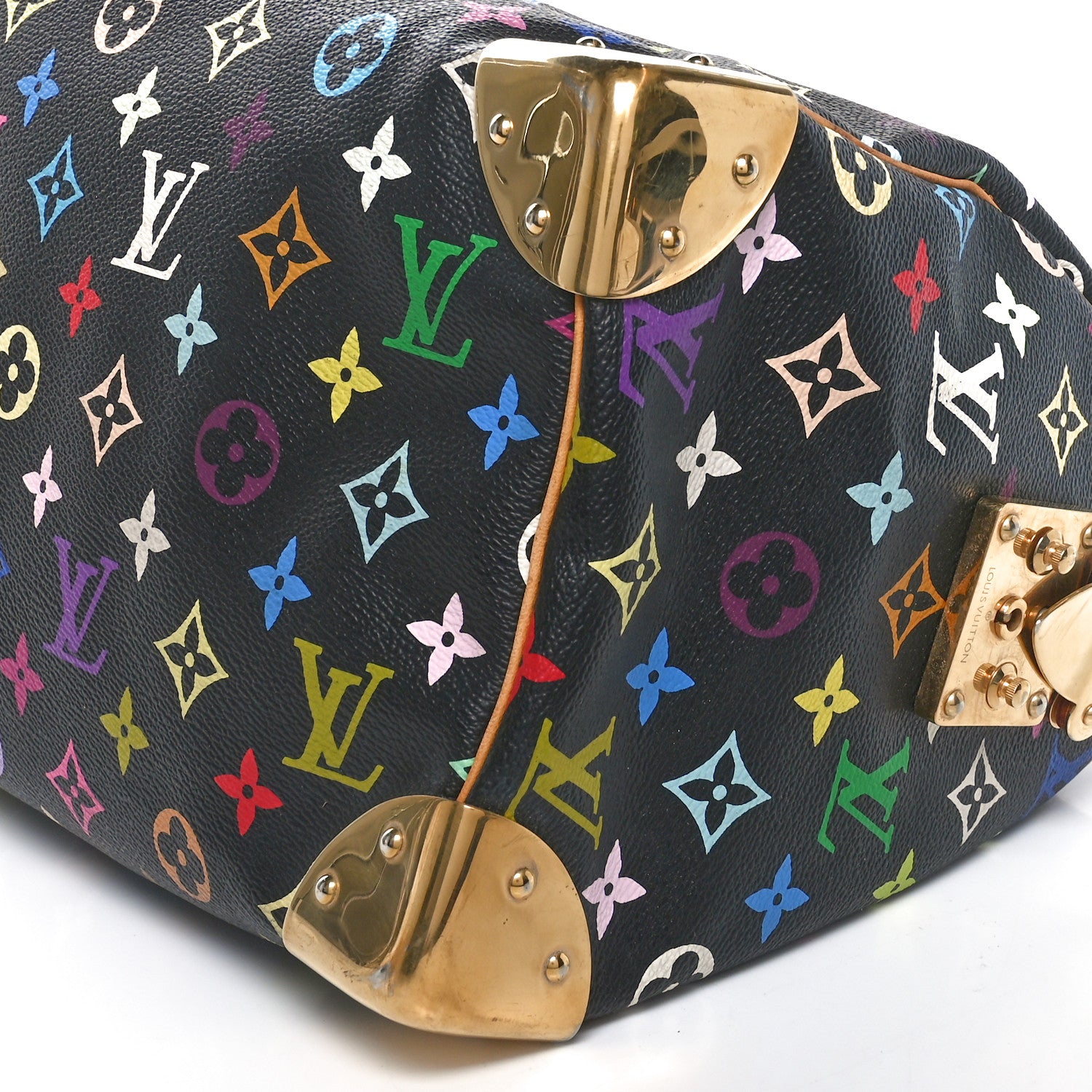 Louis Vuitton Monogram Multicolor Speedy 30 Black 8 of 9