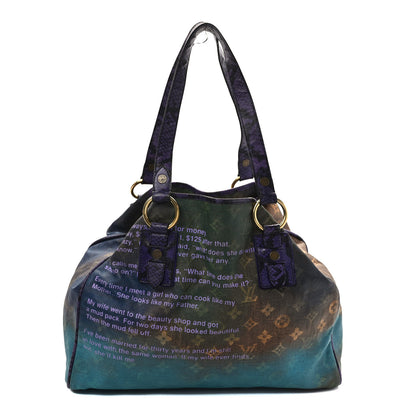 Louis Vuitton Richard Prince Monogram Karung Heartbreak Jokes Tote 1 of 11