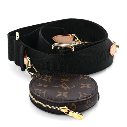 Louis Vuitton Monogram Multi Pochette Accessories Bandouliere Shoulder Strap Black 2 of 5