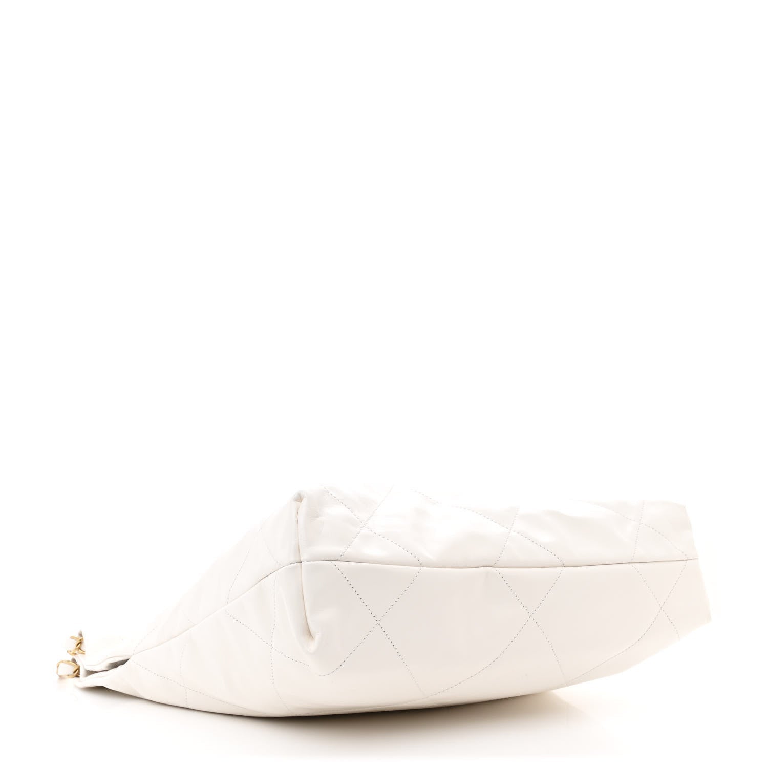 Chanel Shiny Calfskin Quilted Small 22 White 5 of 7