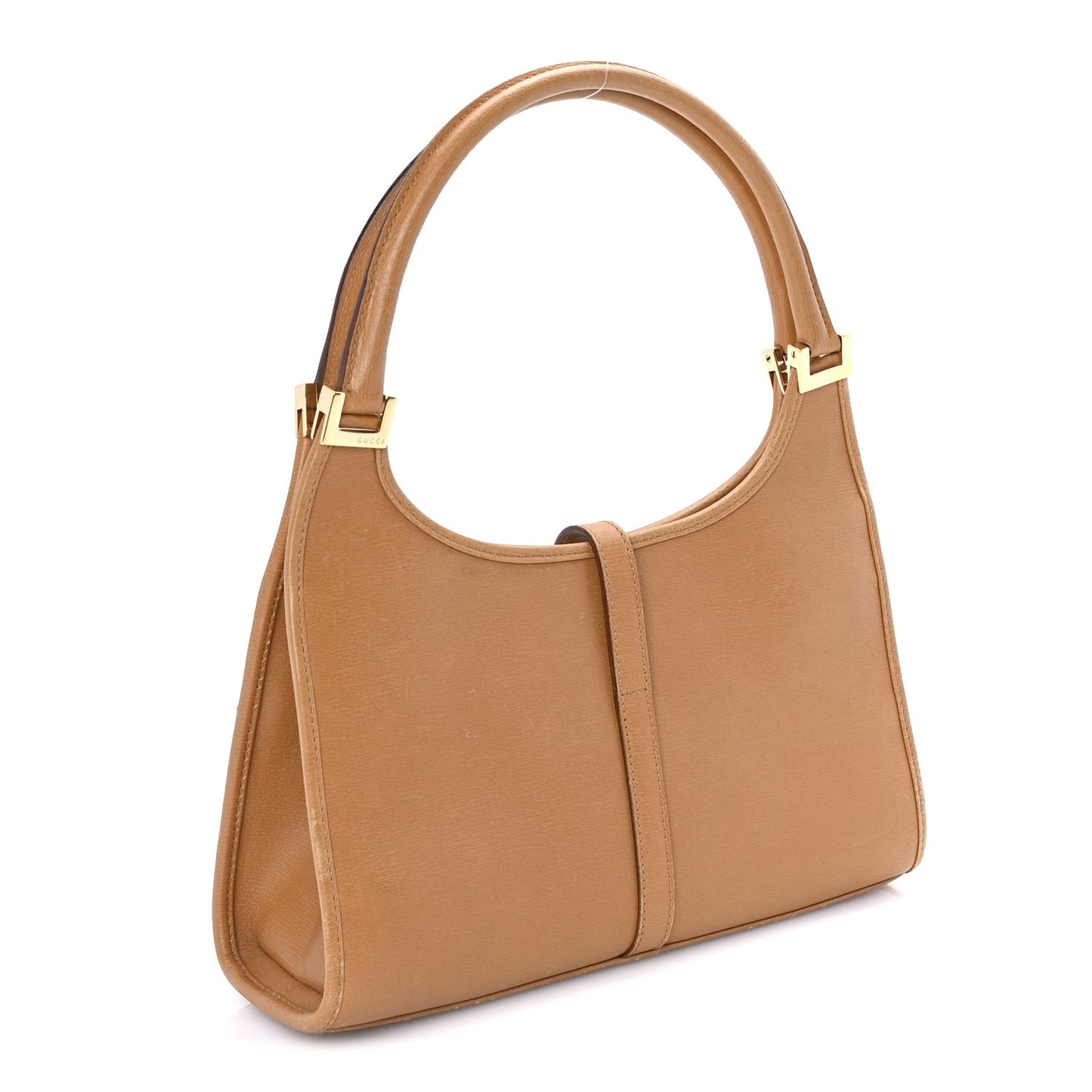 Calfskin Small Bardot Bag  Brown