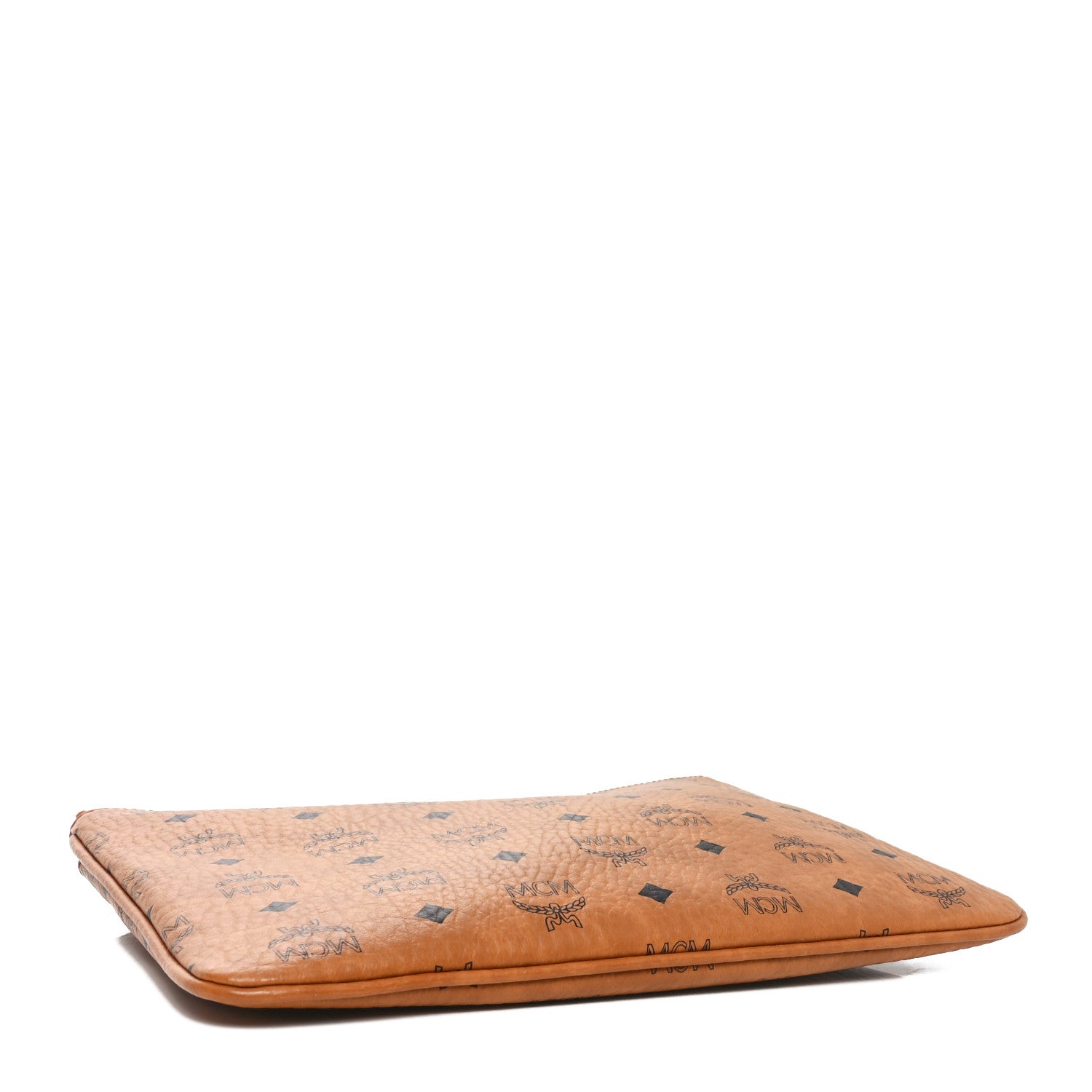 MCM Visetos Original Medium Pouch Cognac 4 of 10