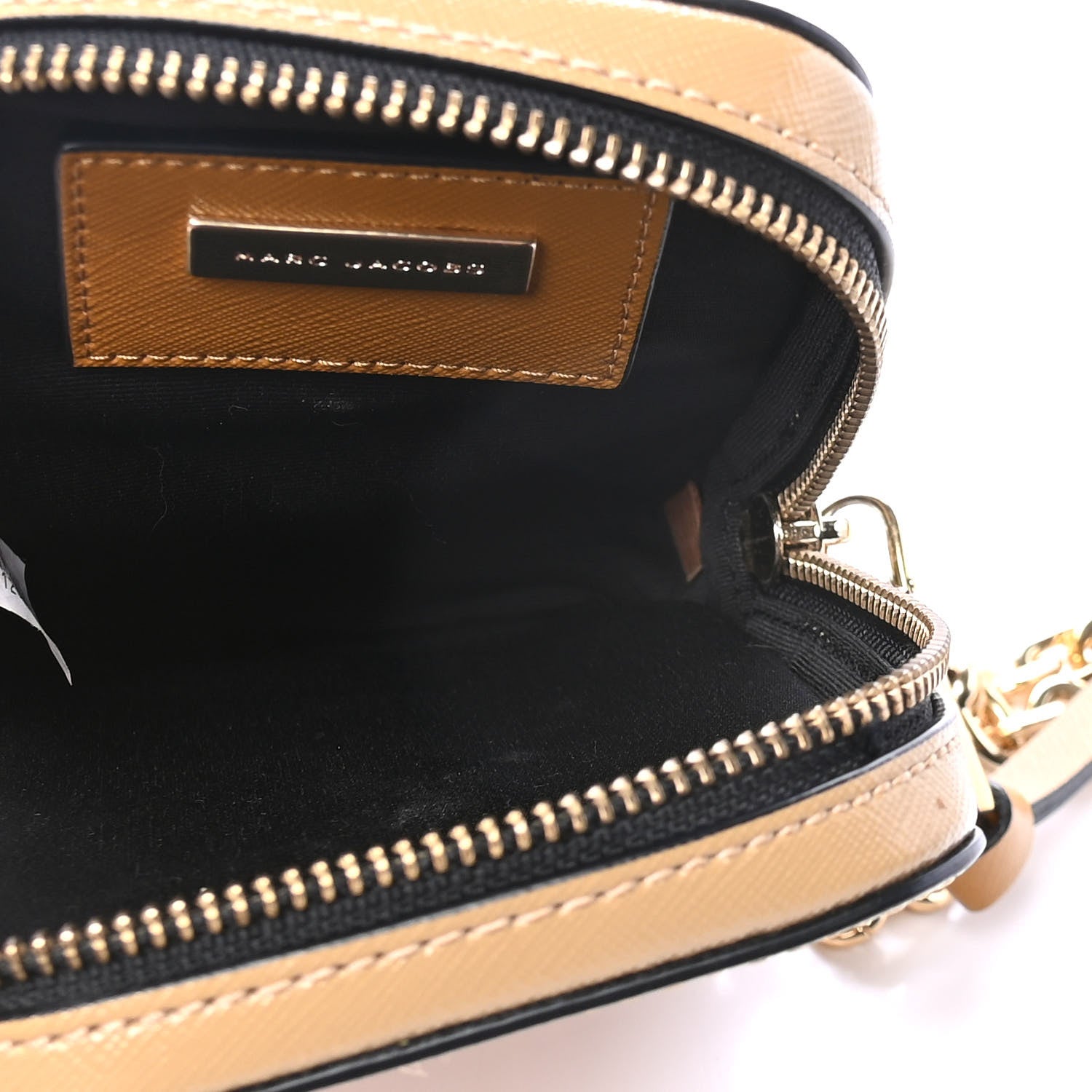 Marc Jacobs Saffiano The Hot Shot Crossbody Mustard 4 of 4