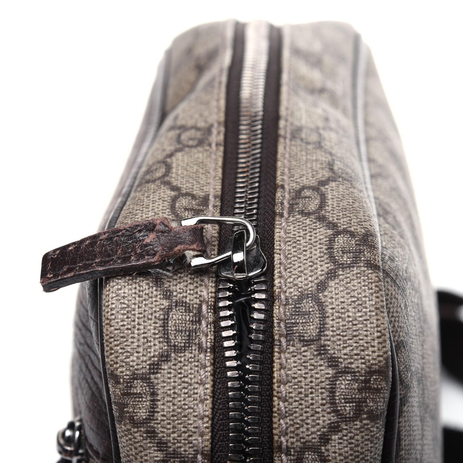 Gucci GG Plus Monogram Shoulder Bag Dark Brown 13 of 16