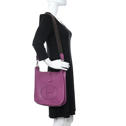 Hermes Epsom Evelyne II PM Cyclamen 3 of 6