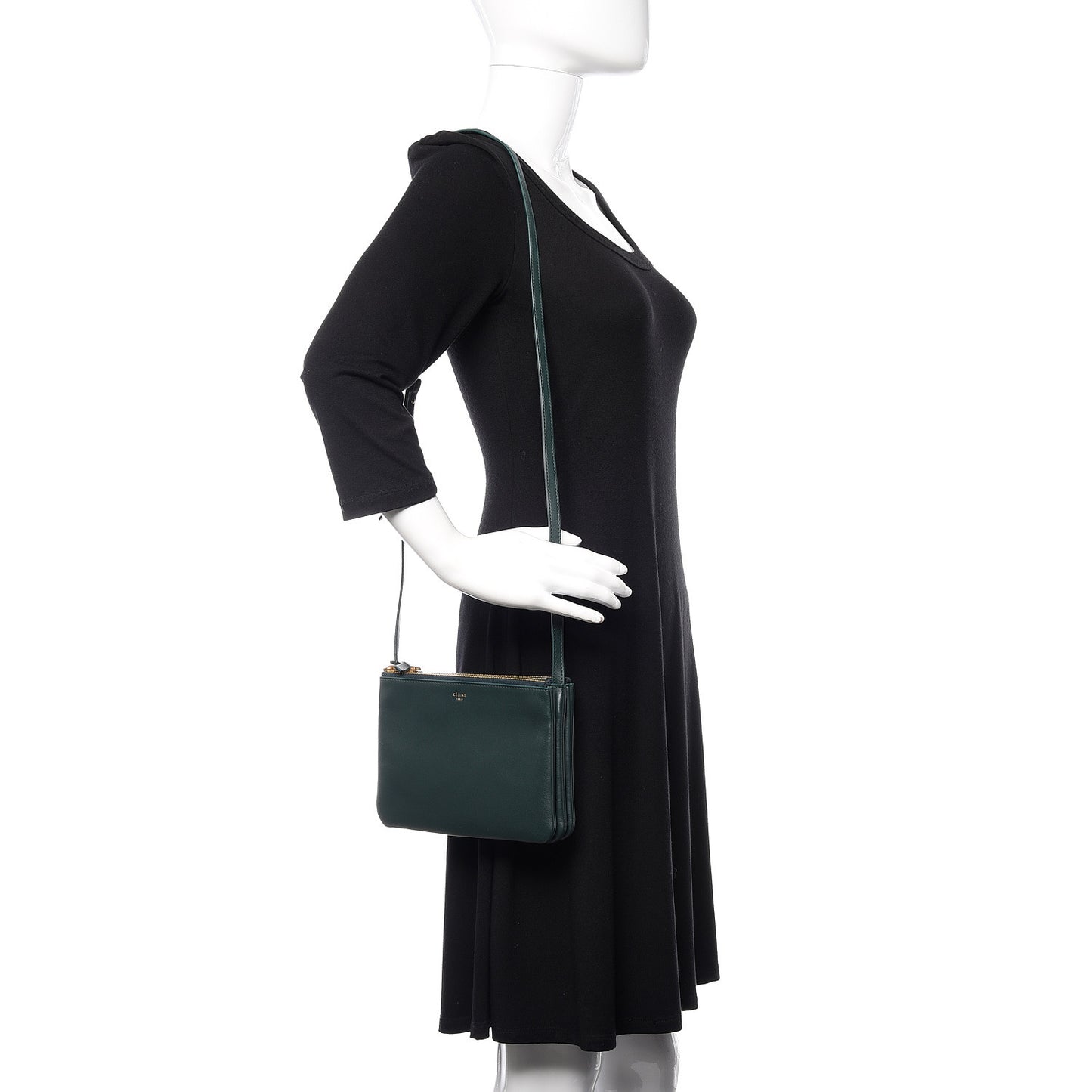 Lambskin Small Trio Crossbody Bag Amazone