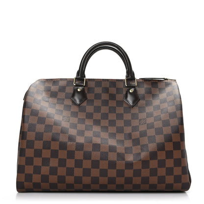 Louis Vuitton Damier Ebene Speedy 35 1 of 11
