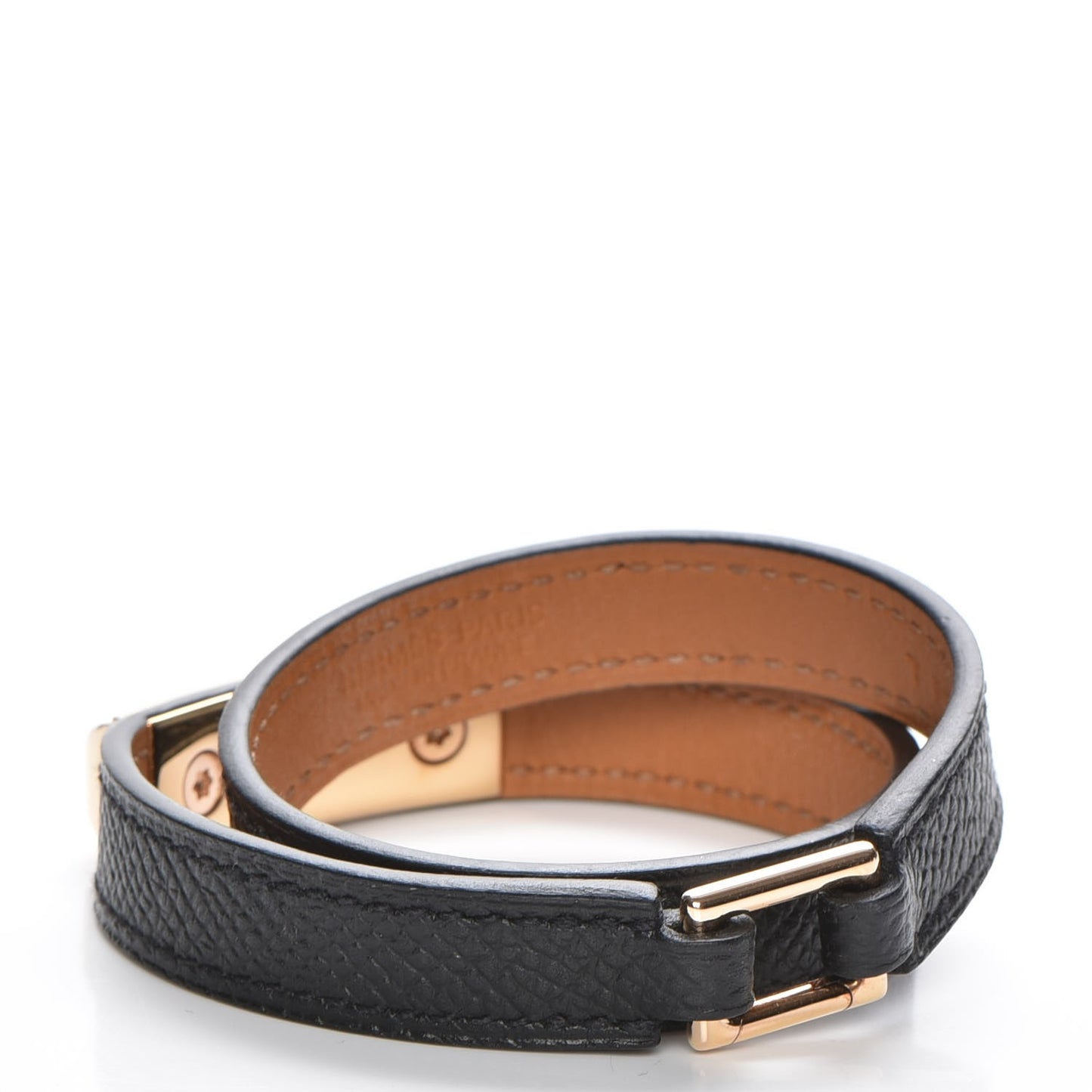 Epsom Rivale Double Tour Bracelet S Black