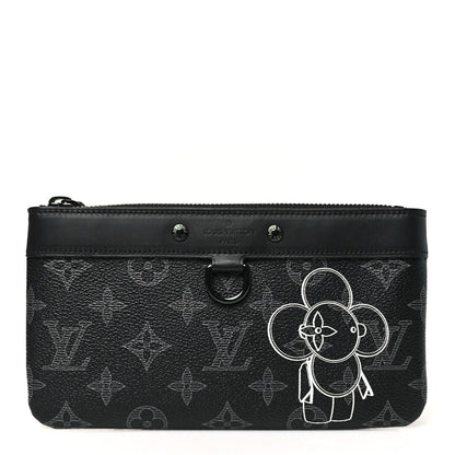 Louis Vuitton Monogram Eclipse Vivienne Pochette Apollo PM 1 of 7