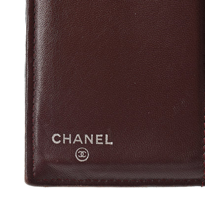 Chanel Lambskin Quilted Large Flap Wallet Black 6 of 20