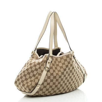 Gucci Monogram Medium Abbey Shoulder Bag Off White 3 of 7