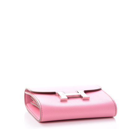 Hermes Epsom Constance Short Wallet 5P Pink 4 of 10