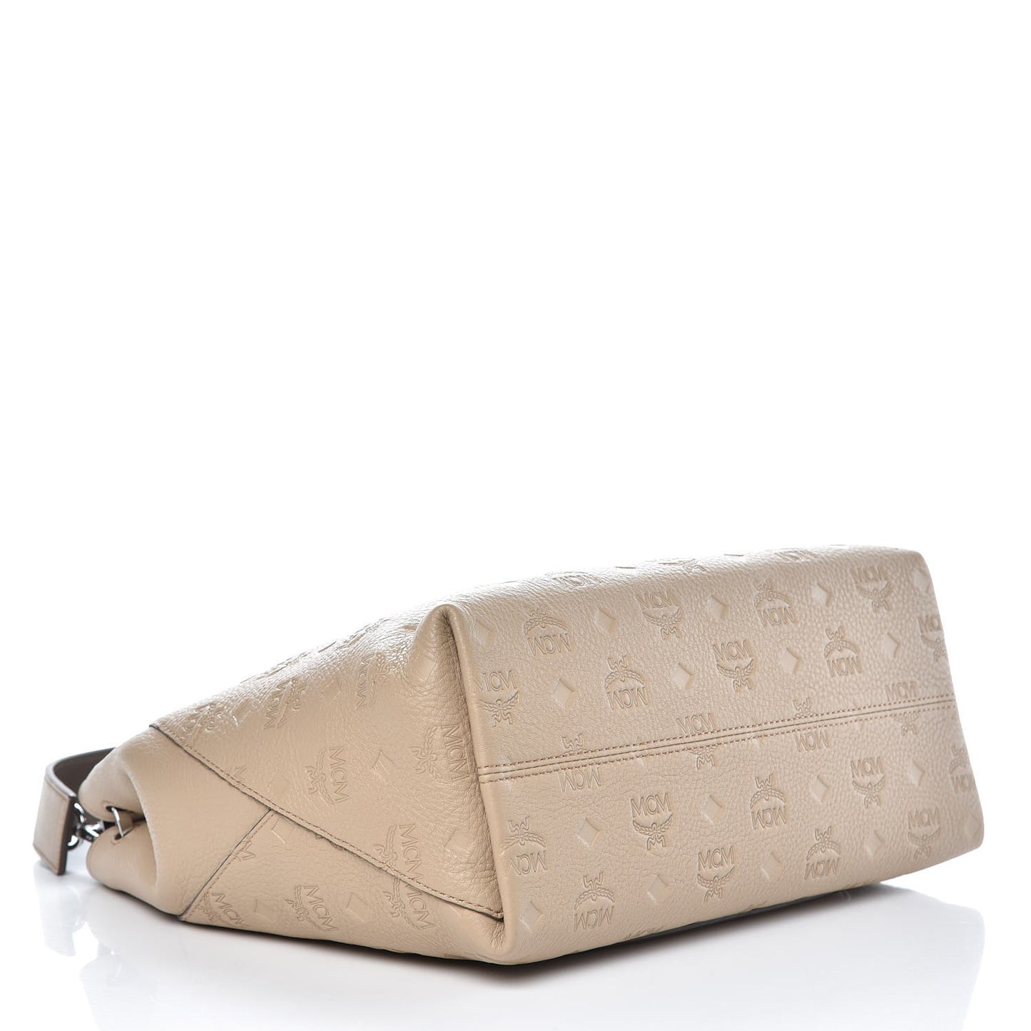 Grained Calfskin Medium Klara Hobo New Beige