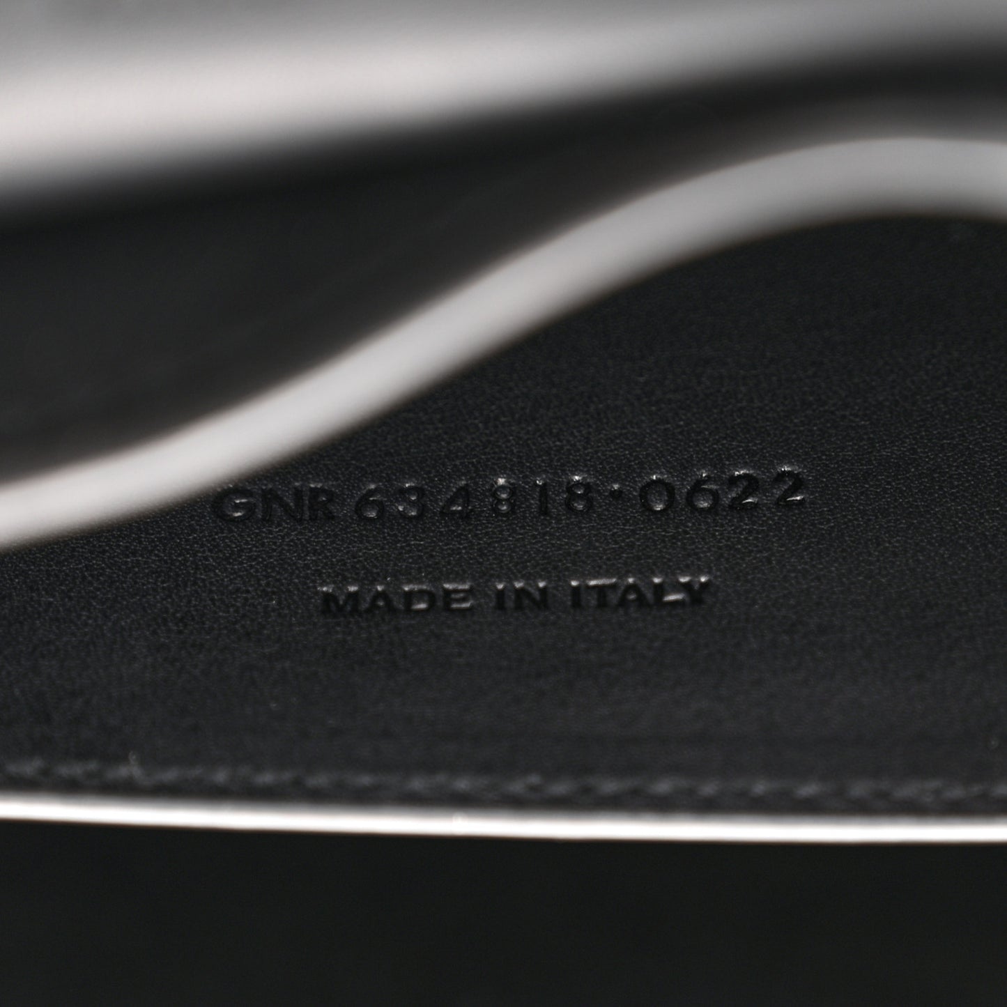 Smooth Calfskin Monogram Medium Kaia Satchel Black