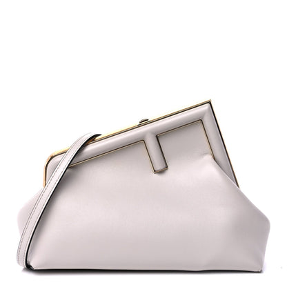 Fendi Shiny Nappa Small  First  Ghiaia 1 of 9