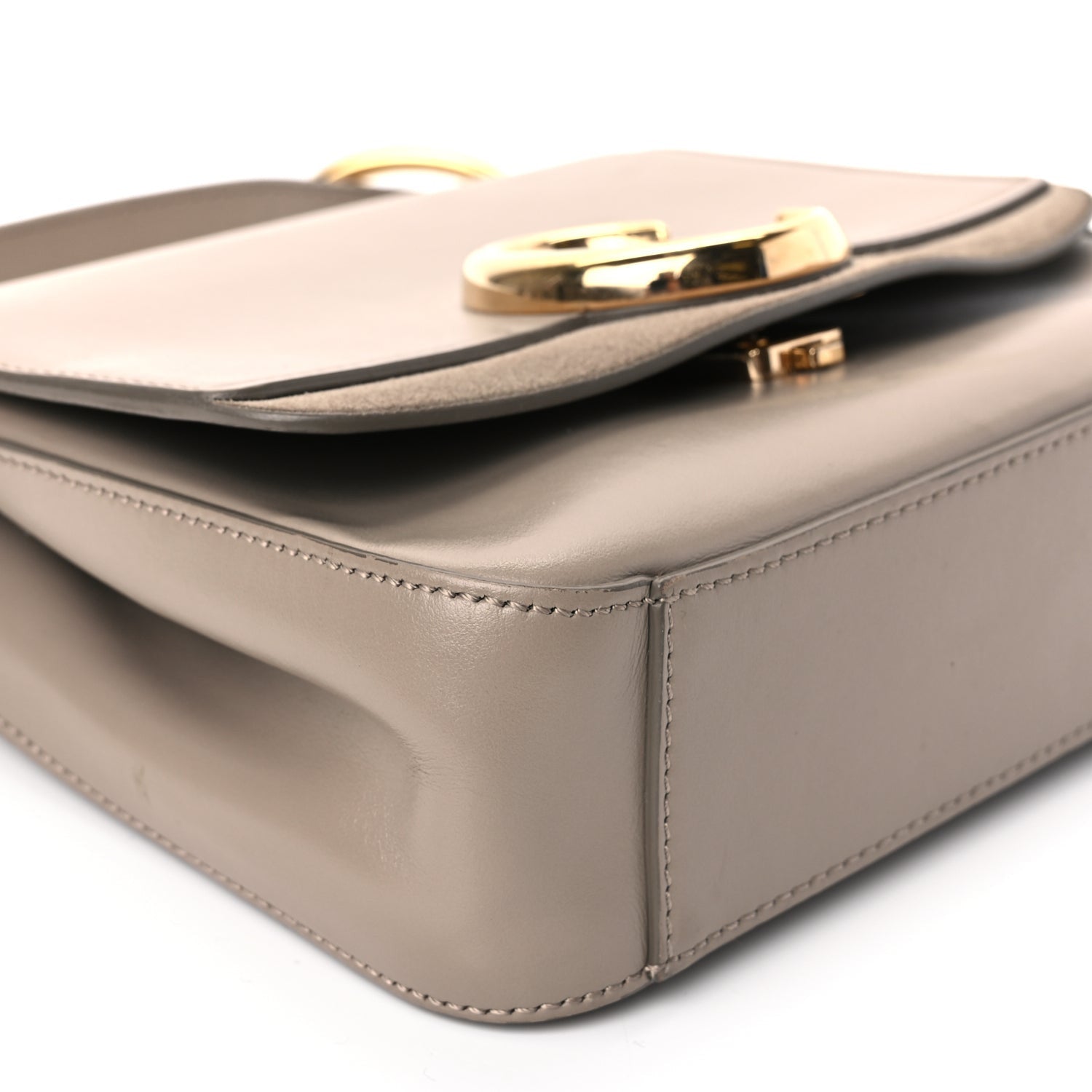 Chloe Calfskin Small C Double Carry Motty Grey 8 of 9