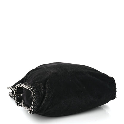 Stella McCartney Shaggy Deer Small Falabella Fold Over Tote Black 3 of 10