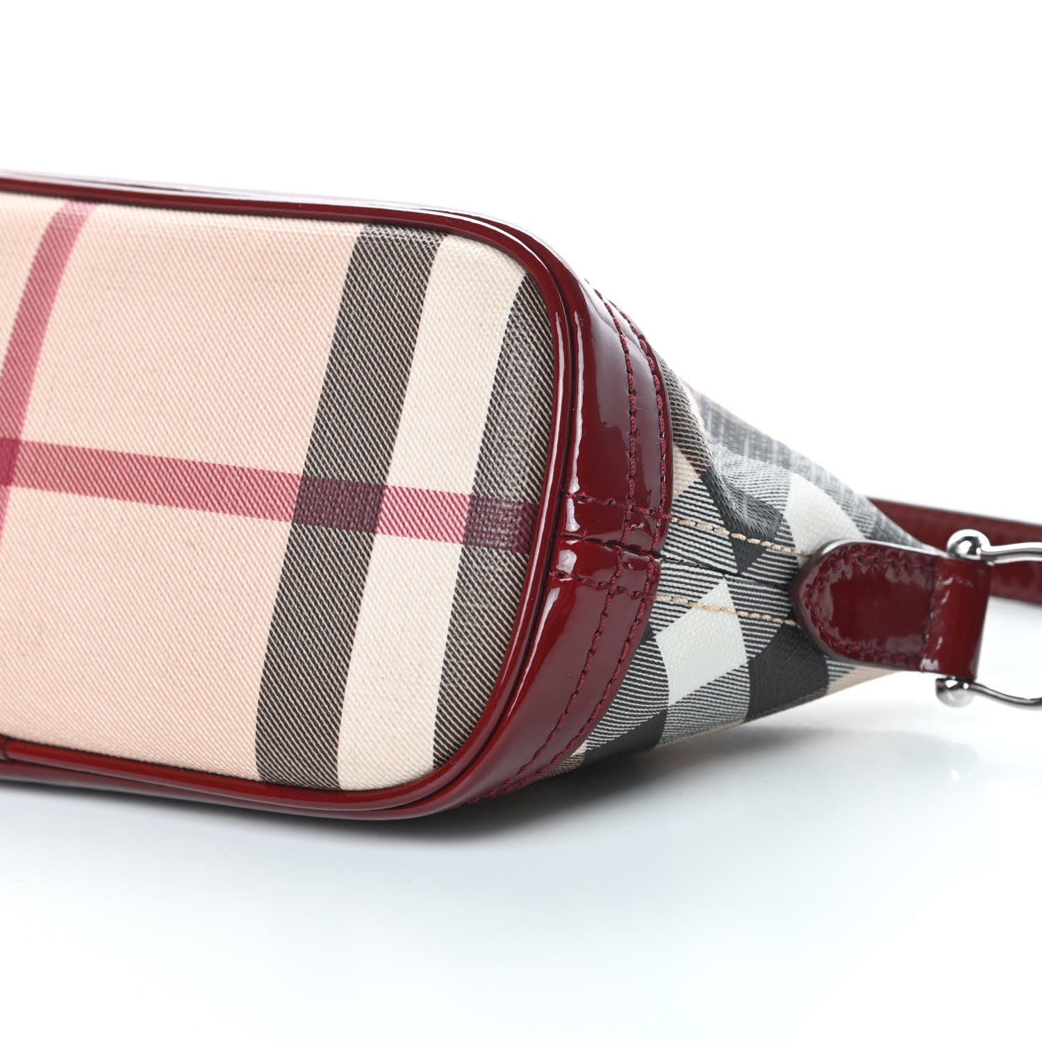 Burberry Nova Check Sling Bag Red 11 of 12