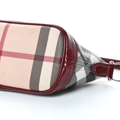 Burberry Nova Check Sling Bag Red 11 of 12