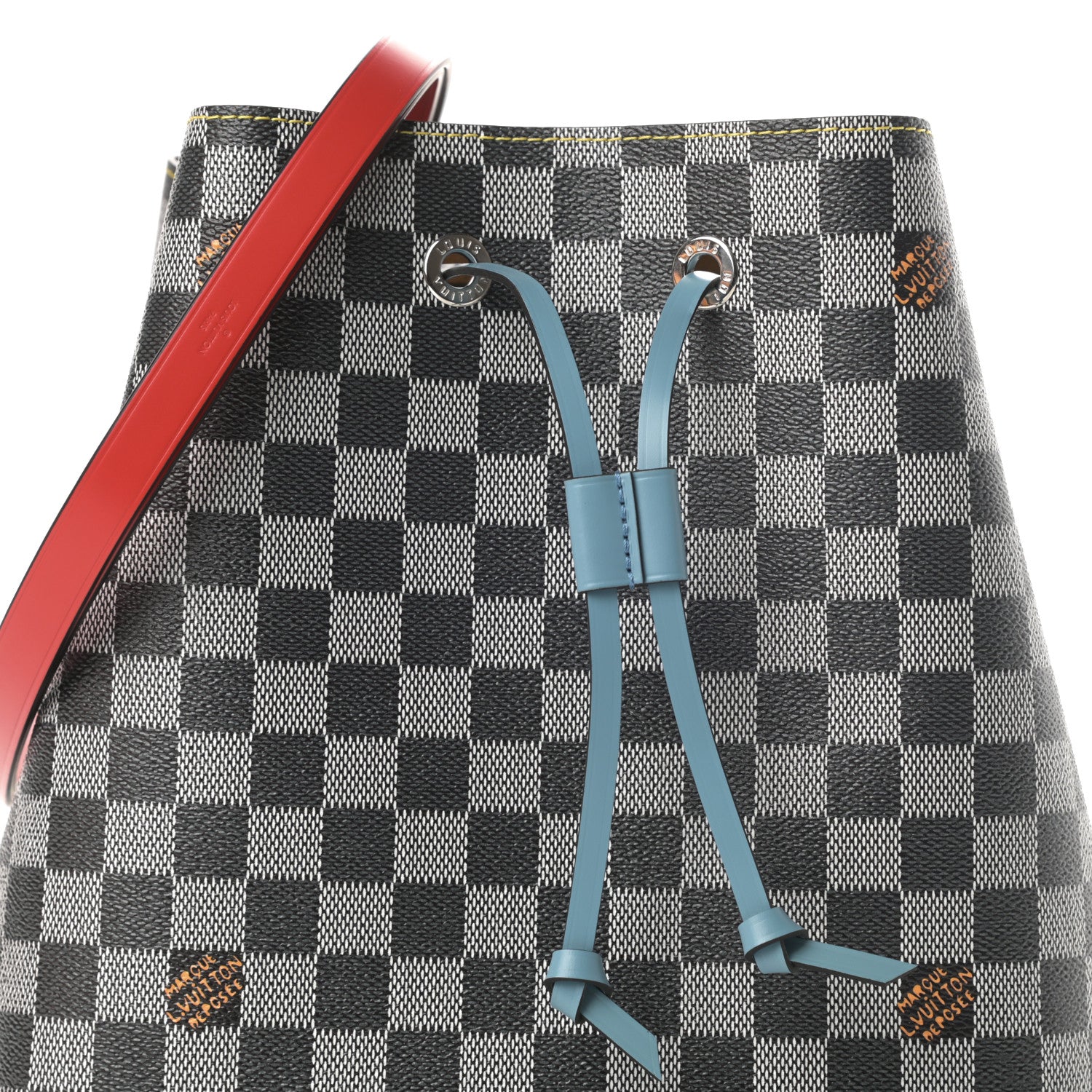 Louis Vuitton Damier Neonoe Black White 8 of 11