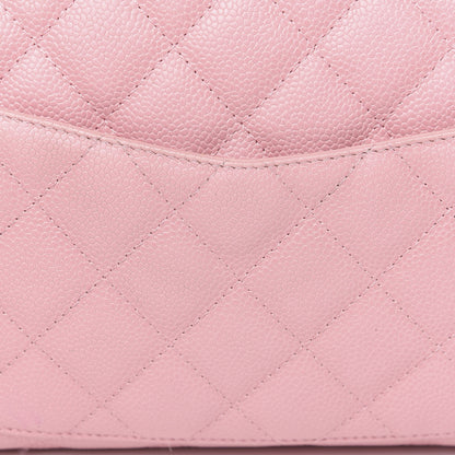 Chanel Caviar Quilted Large Bowler Pink 9 of 13