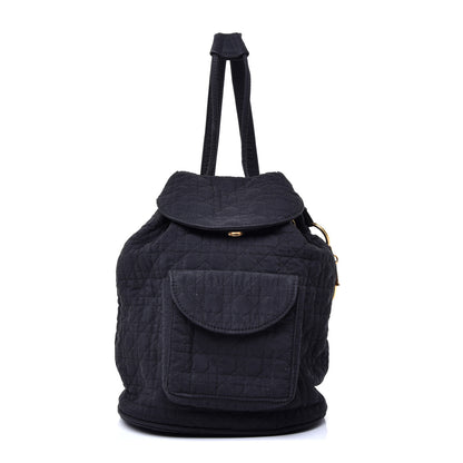 Christian Dior Nylon Cannage Backpack Navy Blue 1 of 11