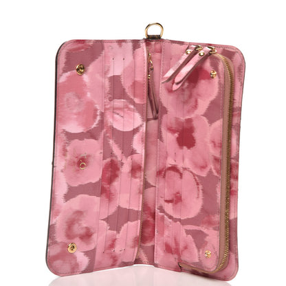 Louis Vuitton Monogram Articles de Voyage Ikat Insolite Wallet Rose Velours 5 of 6